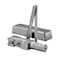 Delaney Hardware Heavy Duty Grade 1 Cast Iron Body Aluminum Finish Commercial Door Closer 608810 - alternate 1